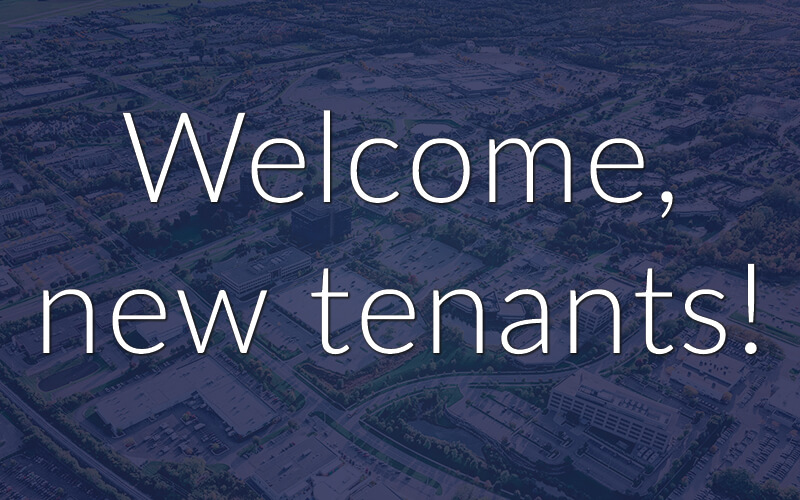 Welcome New Tenants!