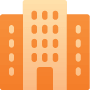 building orange icon