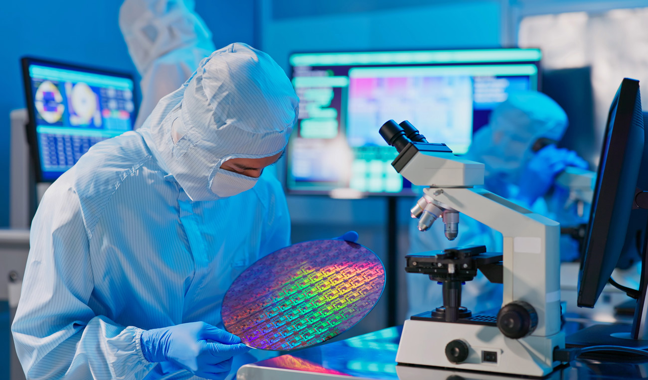 Molecular diagnostics office workspace life sciences company