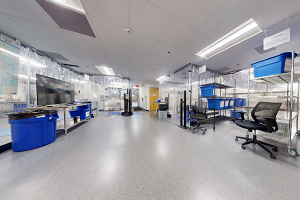 Custom biotech lab buildout in Ann Arbor